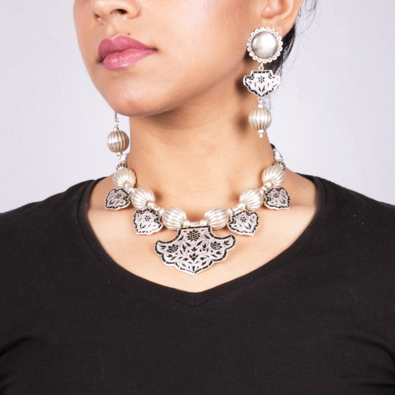 BLACK SILVER SET