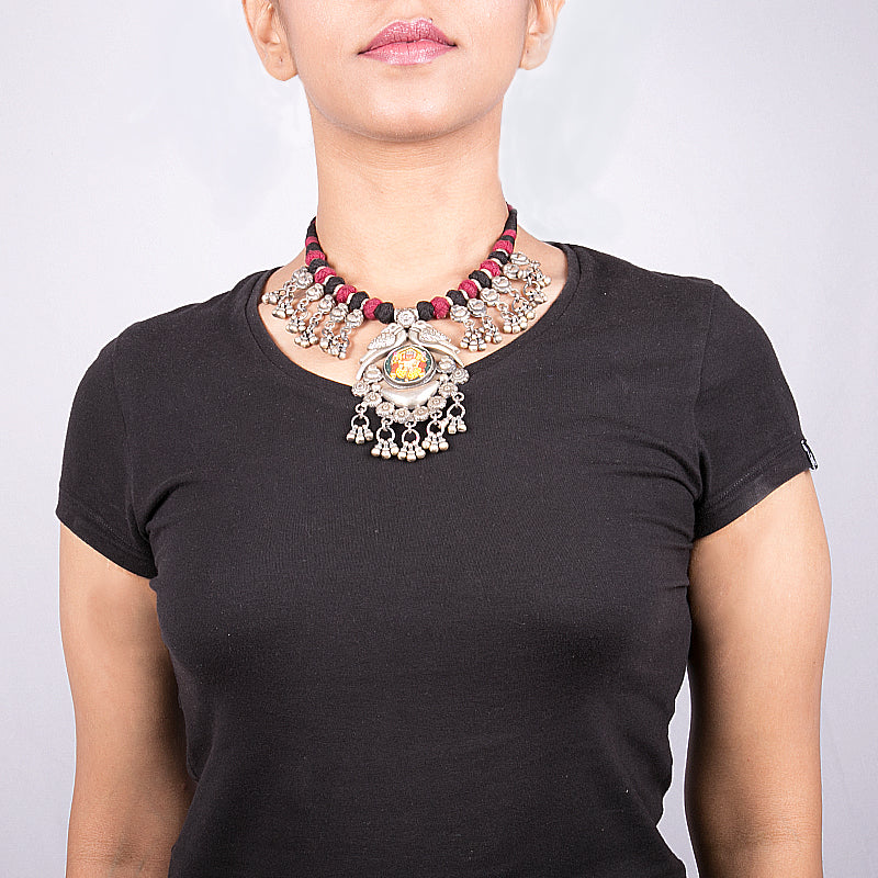 GANESHA BIRD NECKLACE