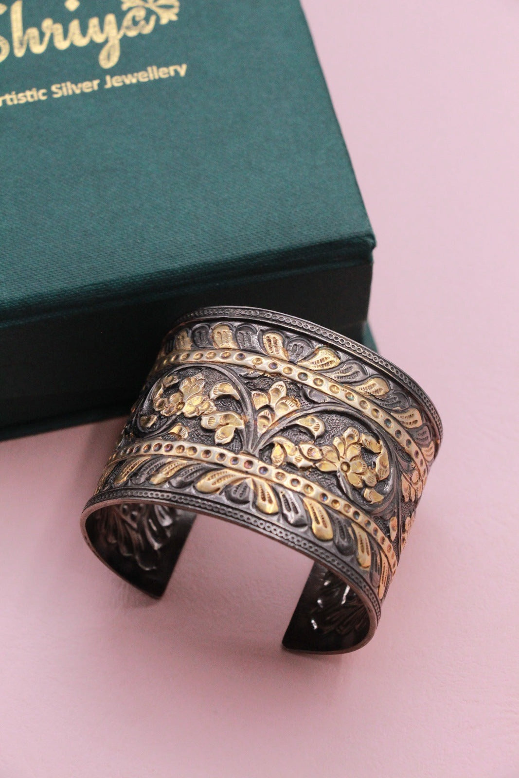 Golden Black Tribal Bracelet