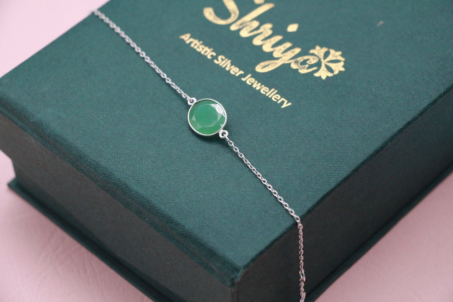 Green Onyx Stone Bracelet