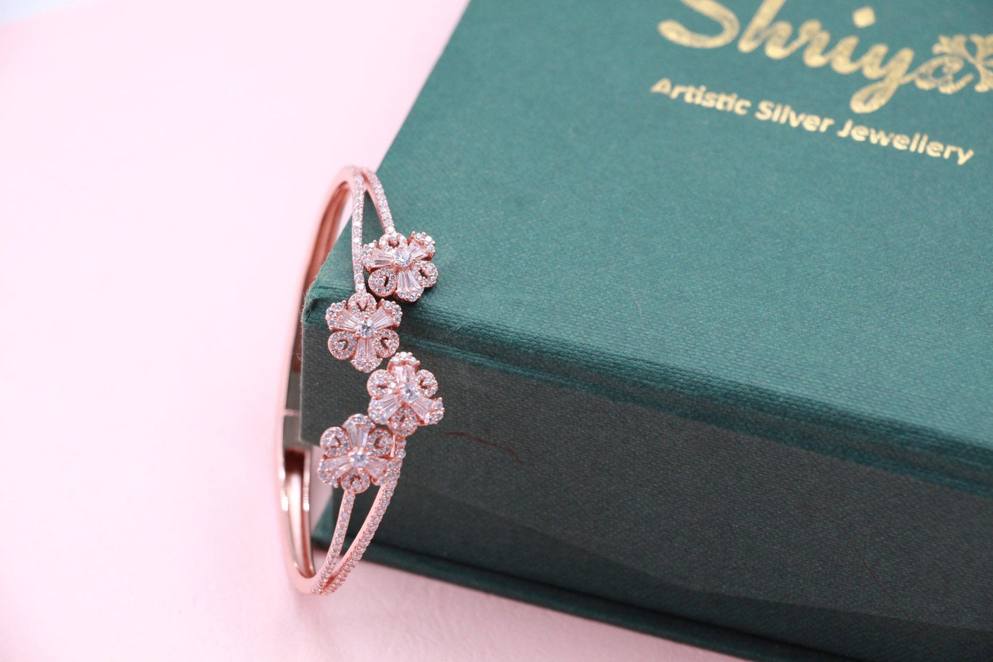 Spring Flowers Cluster Bracelet