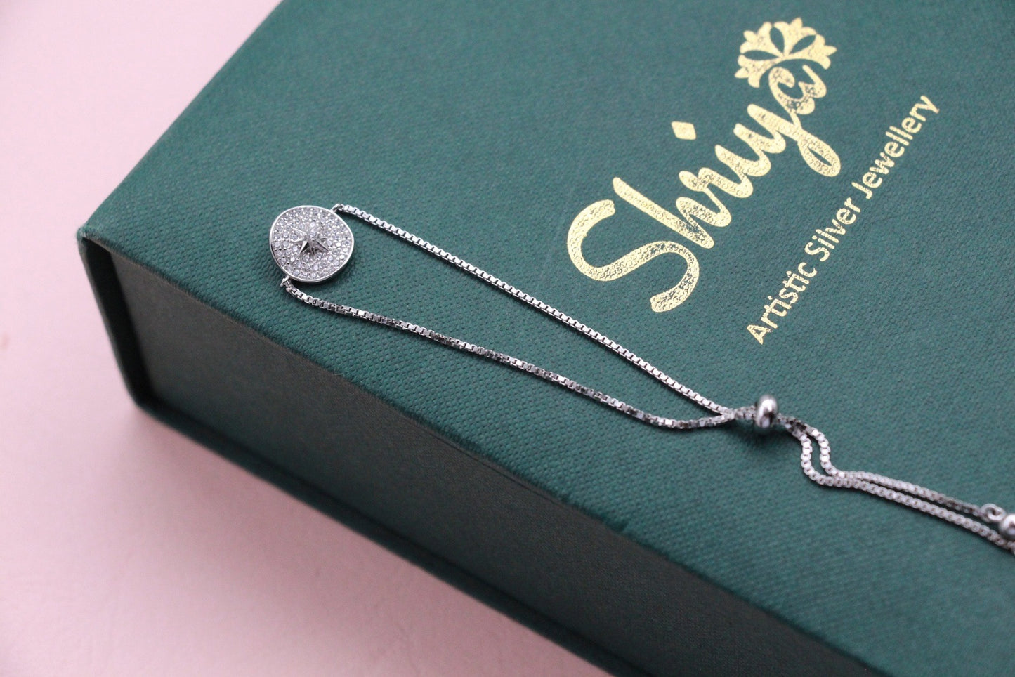 Sunflower CZ Loose Bracelet