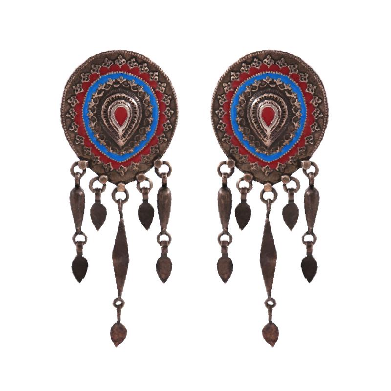 Charming Cherry Blossom Antique Earrings