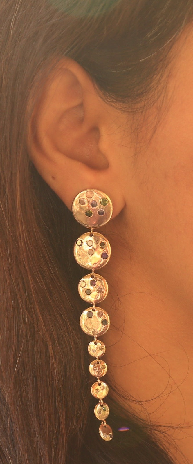 Delicate Dainty Rocks Danglers