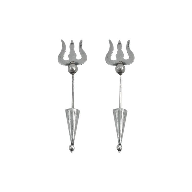 Shiv Shambhu Trishul Earrings