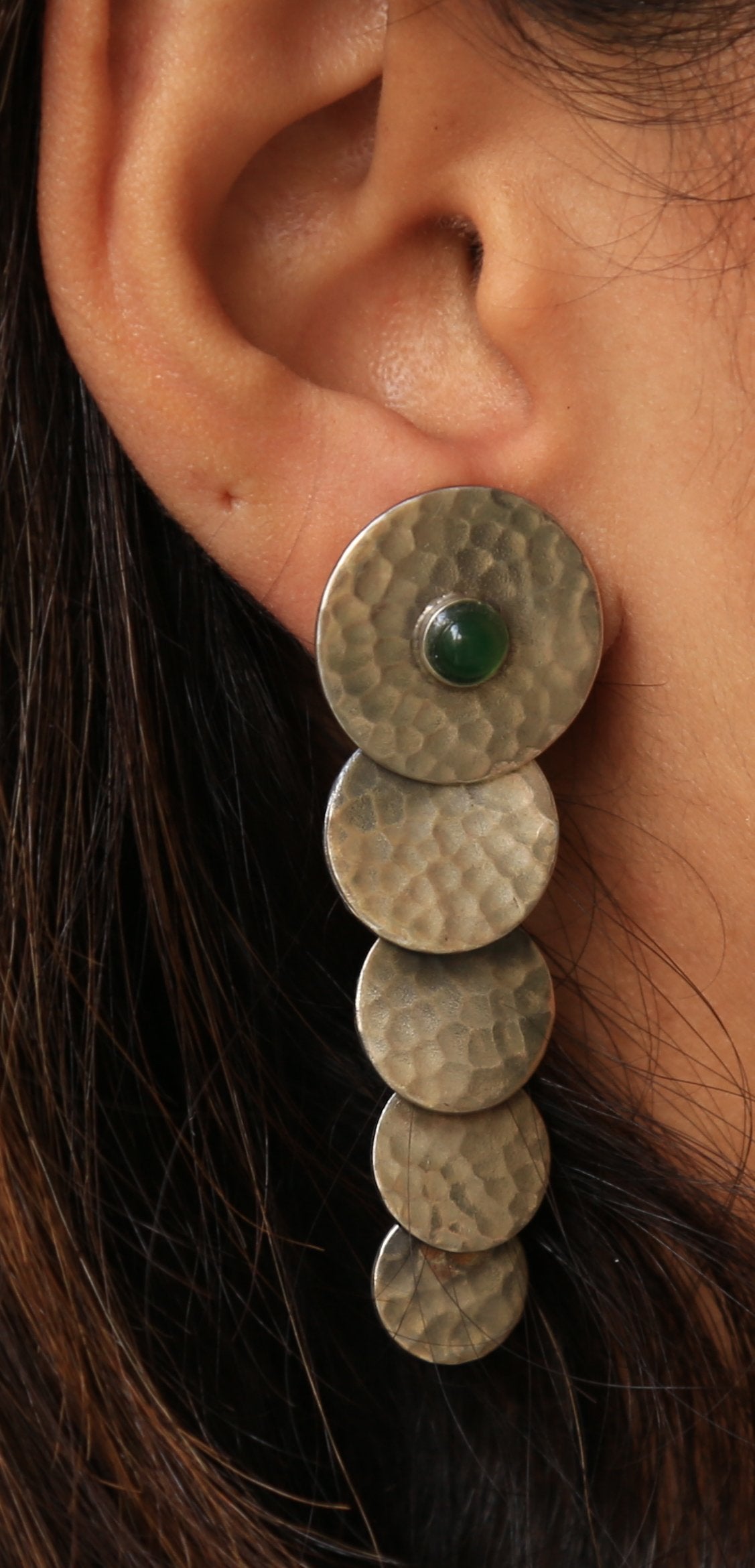 Elegant Circle Promise Danglers