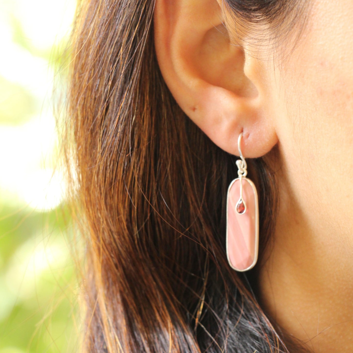 Pink Magic Calcite Danglers
