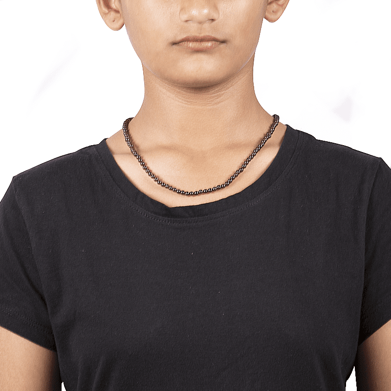 POTA GARNET BEADS NECKLACE