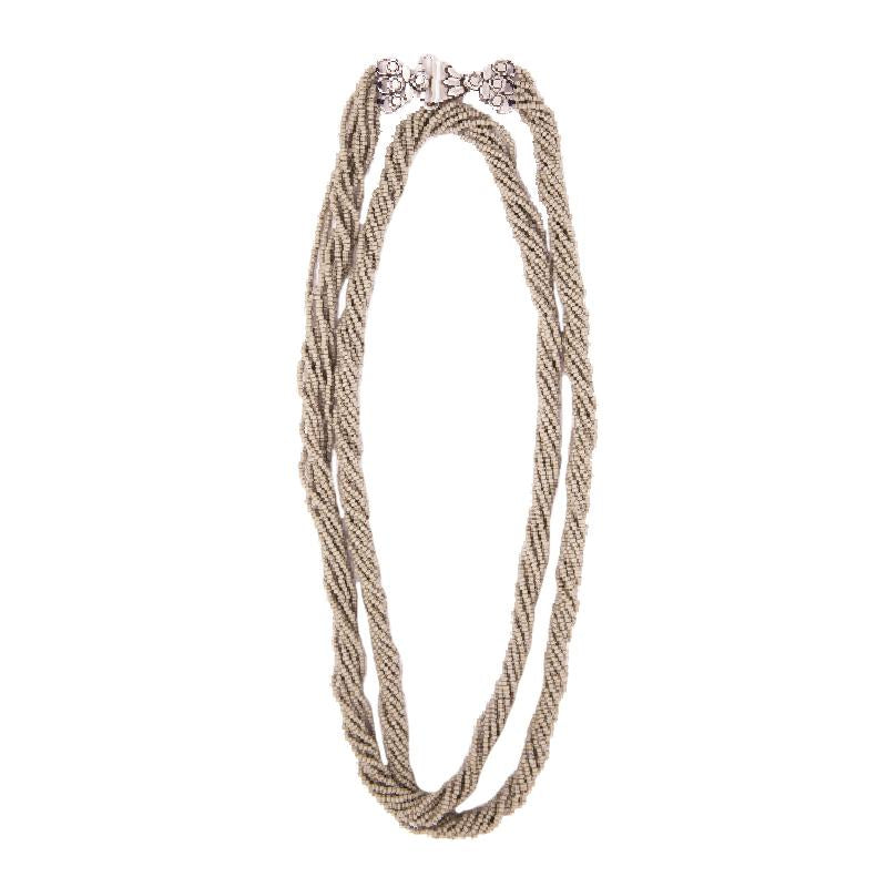 WRAP AROUND BEADS NECKLACE