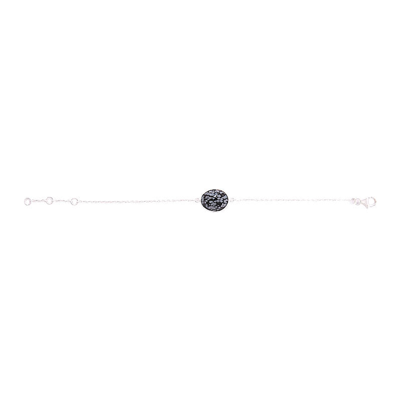 BLACK STONE BRACELET