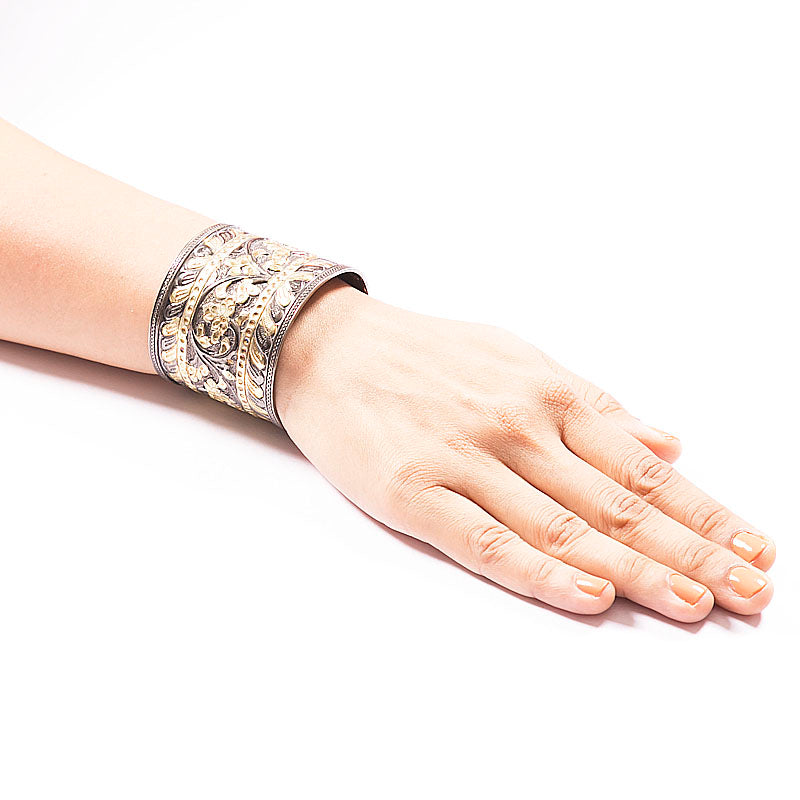 Golden Black Tribal Bracelet