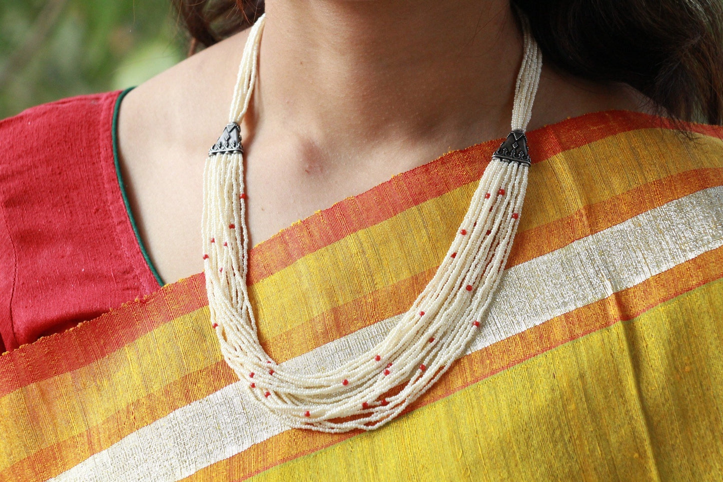 Pearl Layered Necklace medium