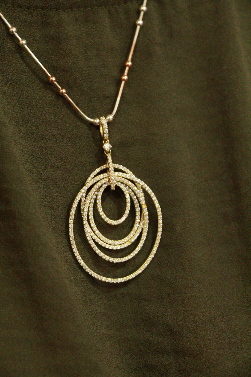Circles of Life Pendant Set