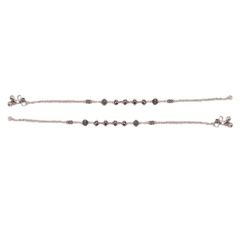 Studded Bead Payal