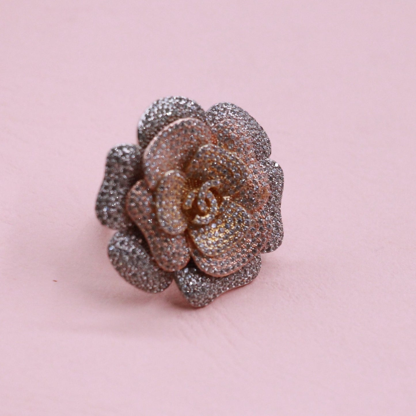 Rose Blossom Cocktail Ring
