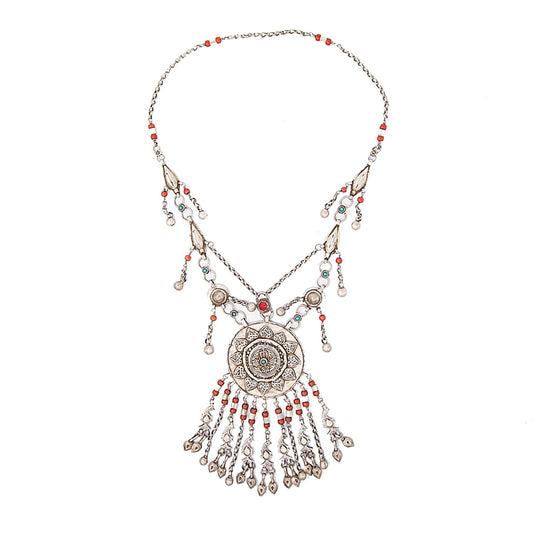 AFGHAN CORAL NECKLACE