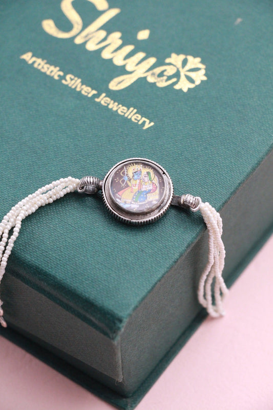 Radha Krishna Pichwai Bracelet