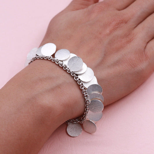 SILVER GINI BRACELET