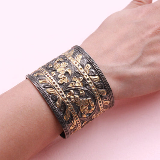 Golden Black Tribal Bracelet