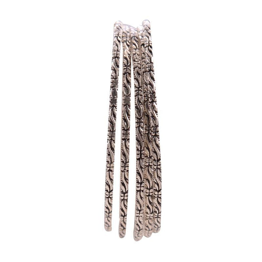 Flower Tribal Art Motifs Bangles Set