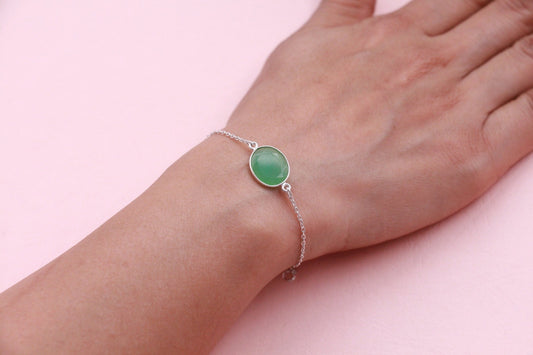 Green Onyx Stone Bracelet