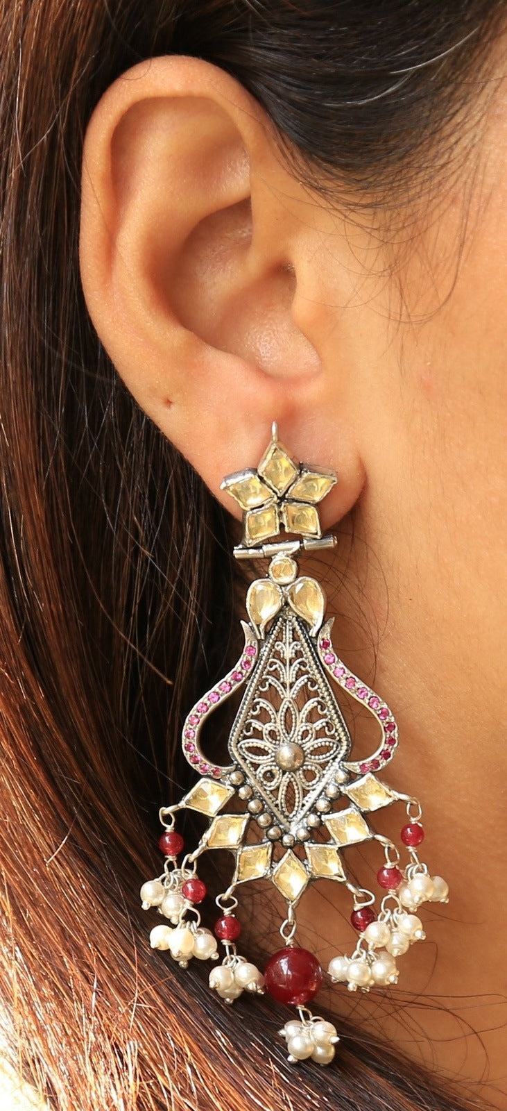 Vijaya Queen Artisanal Earrings