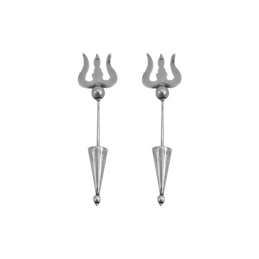 Shiv Shambhu Trishul Earrings