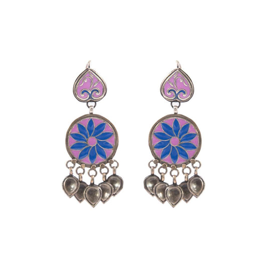 MINAKARI FLORAL DANGLERS