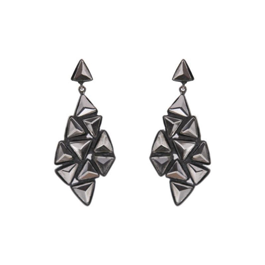 MIRROR FINISH KUNDAN EARRINGS