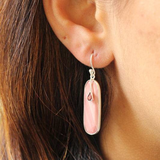 Pink Magic Calcite Danglers