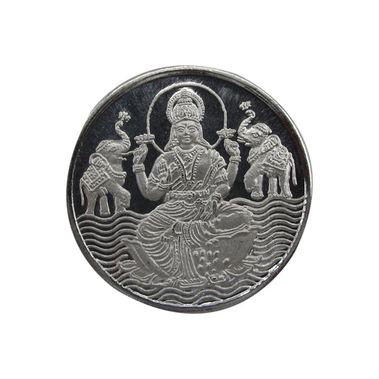 Silver Coin - Goddess Laxmi