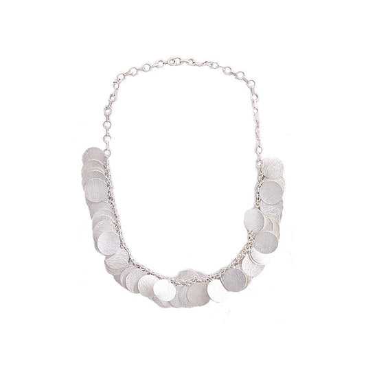 MODERN COIN ROUND NECKLACE