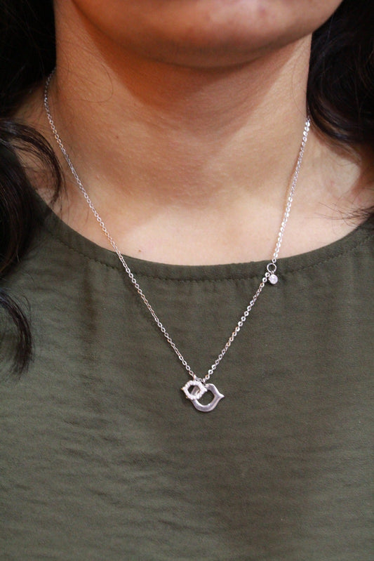 Delicate Chain Pendant Earring Set