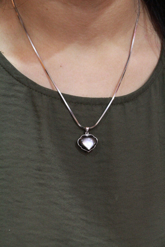 Heart Mother of Pearl Pendant