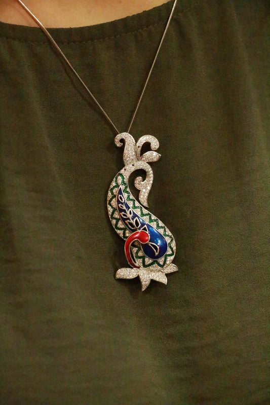 Fusion Sterling Silver Pendant