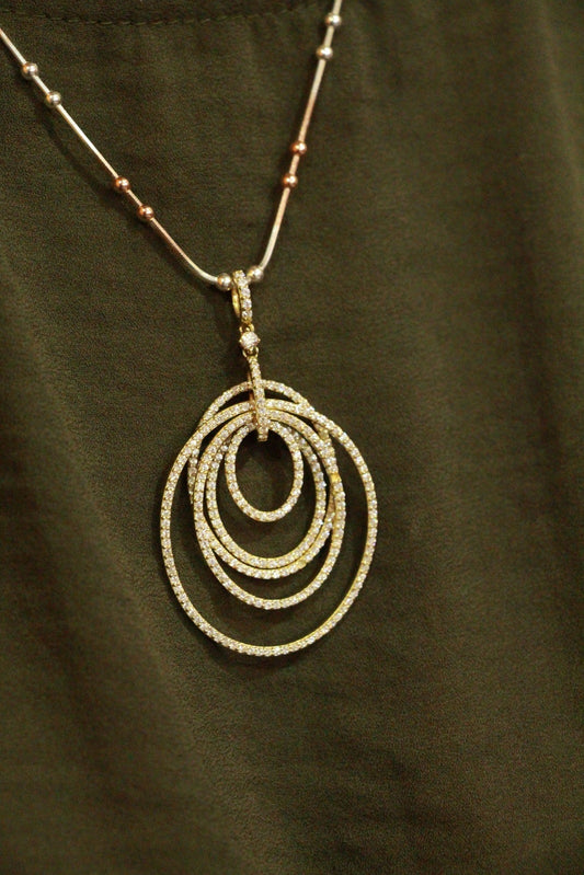Circles of Life Pendant Set