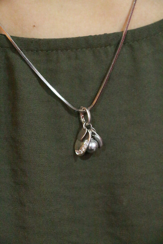 Quirky Charms Silver Pendant Set