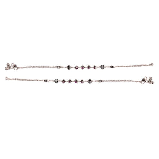 Studded Bead Payal