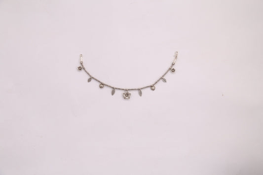 Traditional Floral Motif Anklet