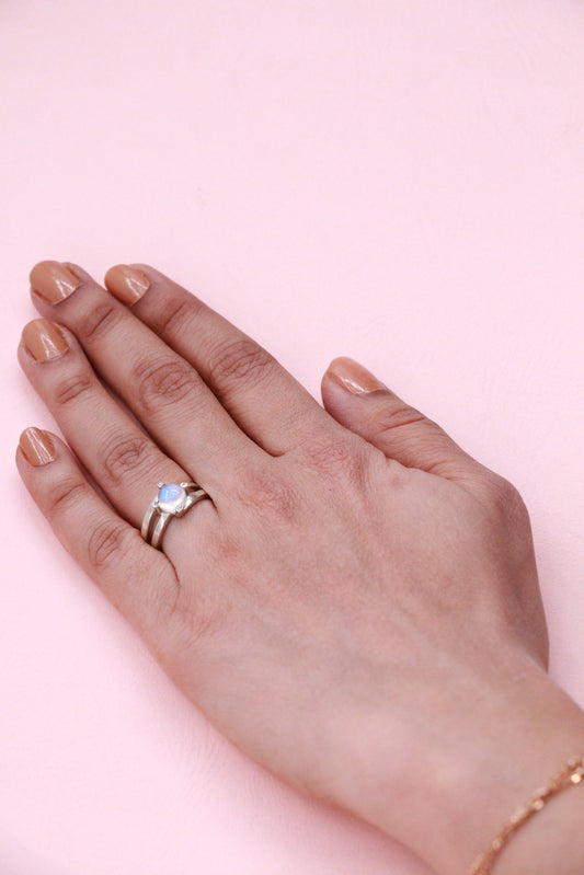 Moonstone Elegance Ring