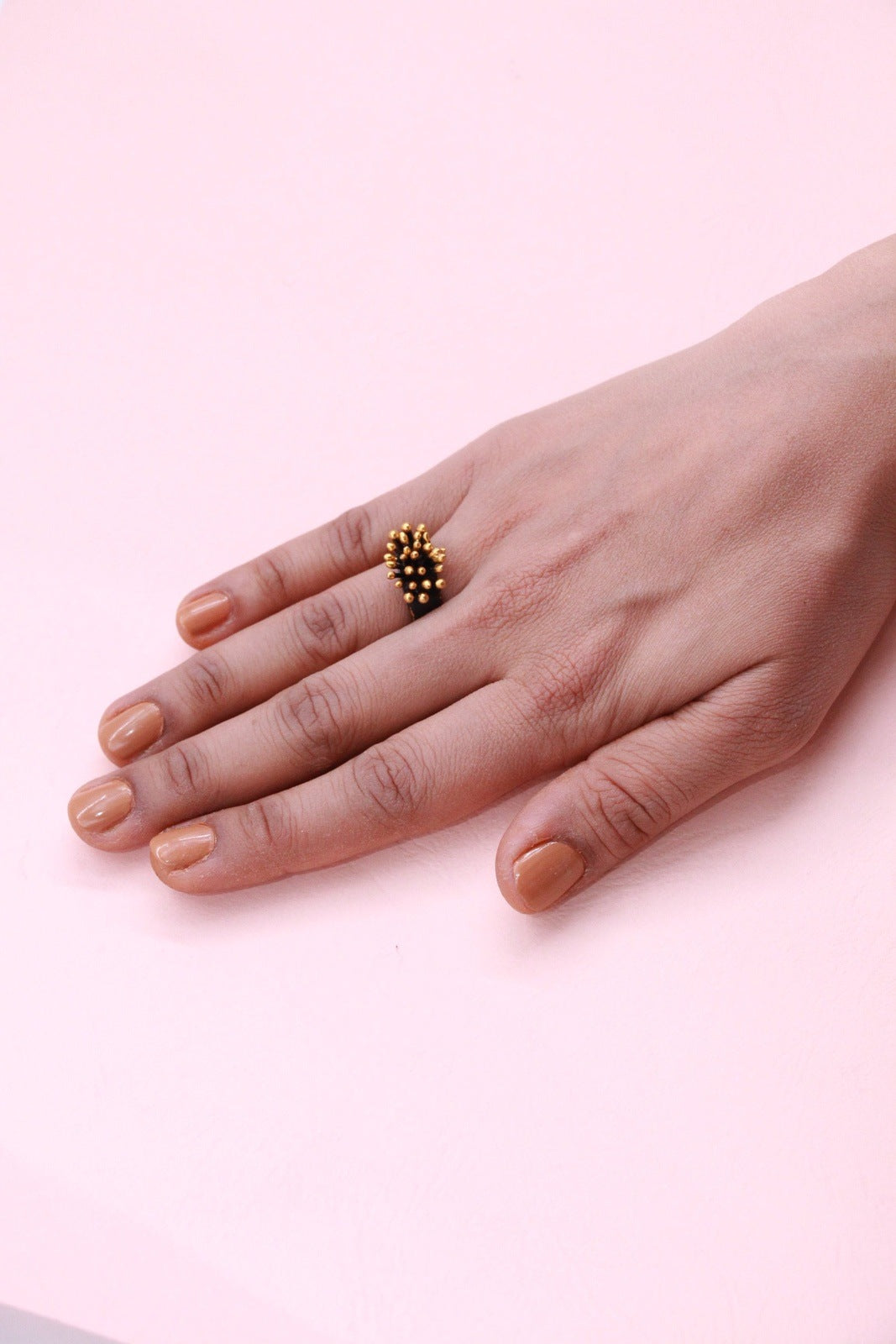 Black Gold Designer Ring