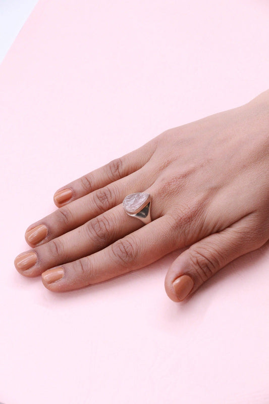 Rose Quartz Ring