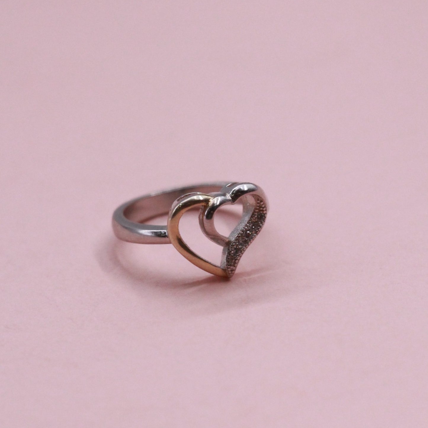Hearts of Hearts Silver Ring
